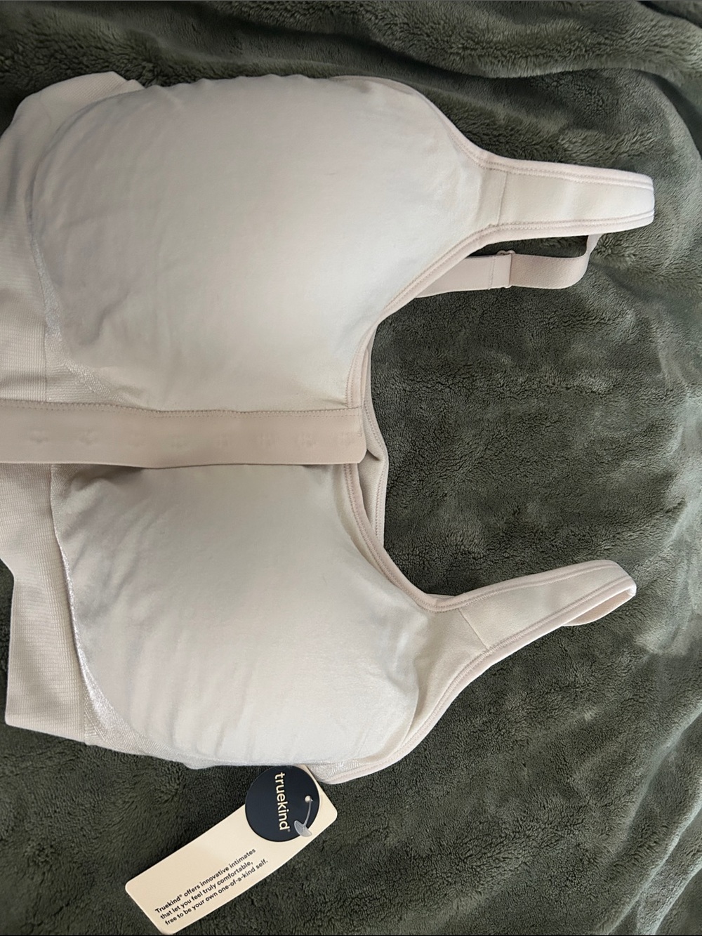 Front-Closure Comfort Bra in Light Pink — Supportive Everyday Style